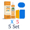 Five sets of Jue Fish air mattress patch kits containing vinyl glue and patches for professional repair.