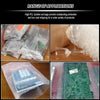 Various clear bubble mailers and protective bags for shipping products.