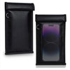 Black RFID blocking Faraday bag designed to protect car keys and phones
