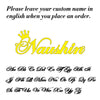 Personalized Cursive Name Necklace in Stainless Steel