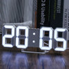 3D LED Digital Alarm Clock with Calendar and Temperature Display