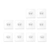 Clear Self-Adhesive Hooks (2-Pack)