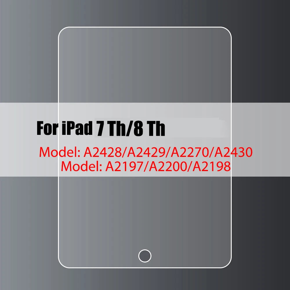 9H Tempered Glass Screen Protector for iPad