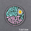 Encouraging Embroidery Iron-On Patches for Clothing and Accessories