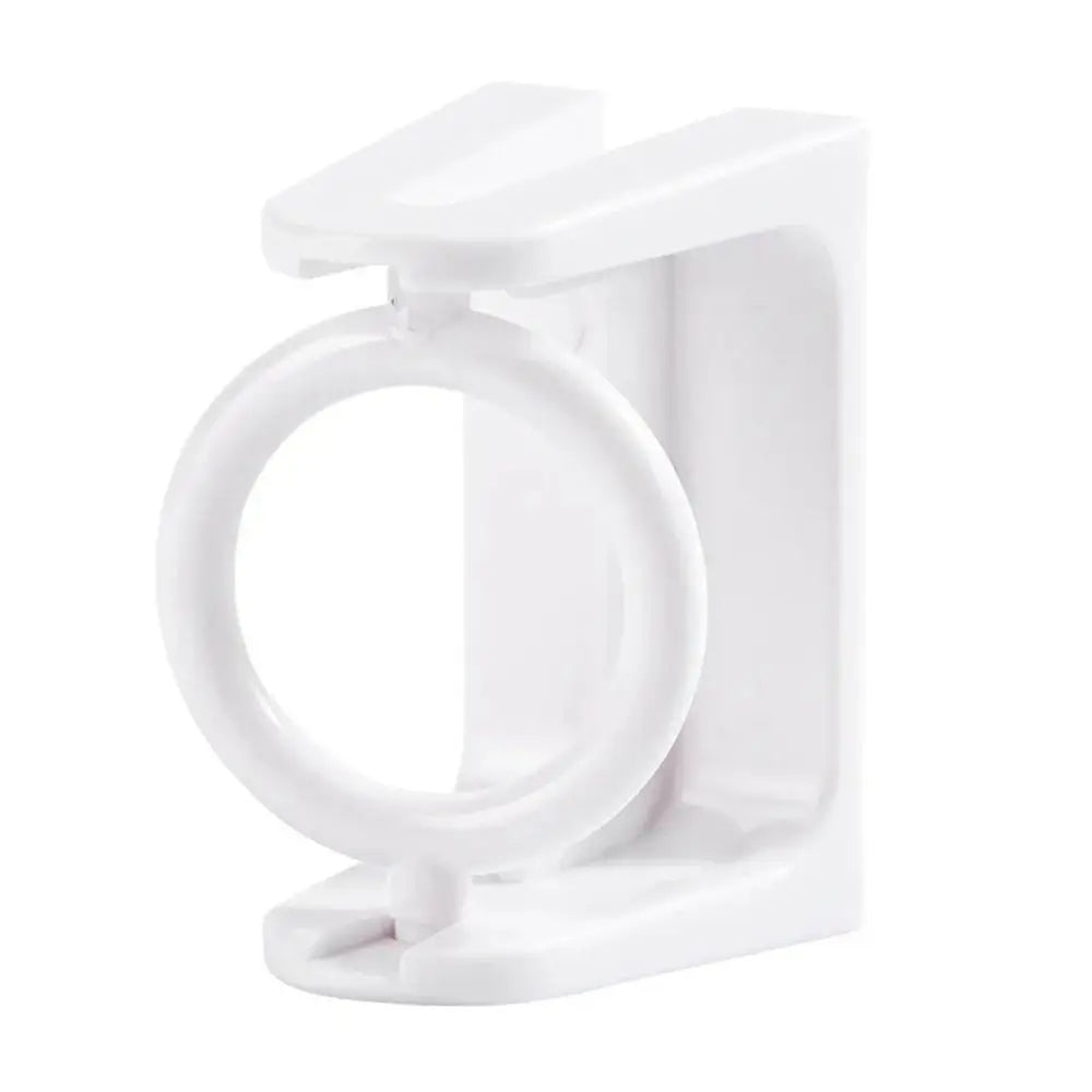 360° Rotatable Adhesive Curtain Rod Brackets (Set of 10)