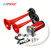 Dual-Tone Electric Air Horn Kit with Compressor
