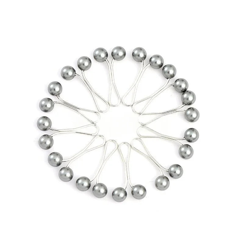 Alfileres de Perla para Hiyab - Set de 12