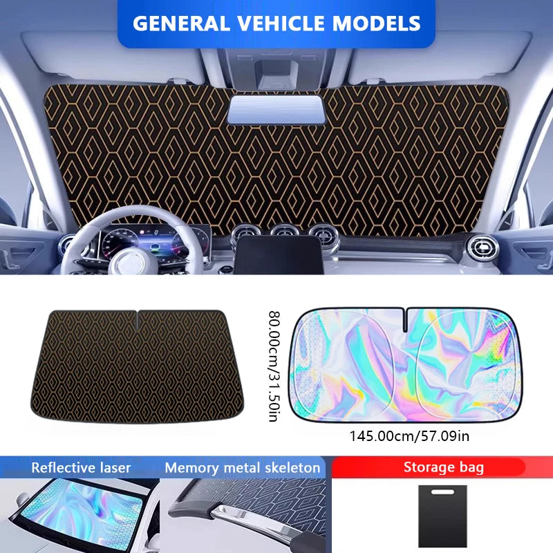 Foldable Windshield Sun Shade