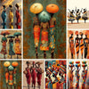 Adult Paint by Numbers Kit – African Women Portrait on Canvas