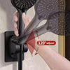 Adjustable No-Drill Shower Head Holder