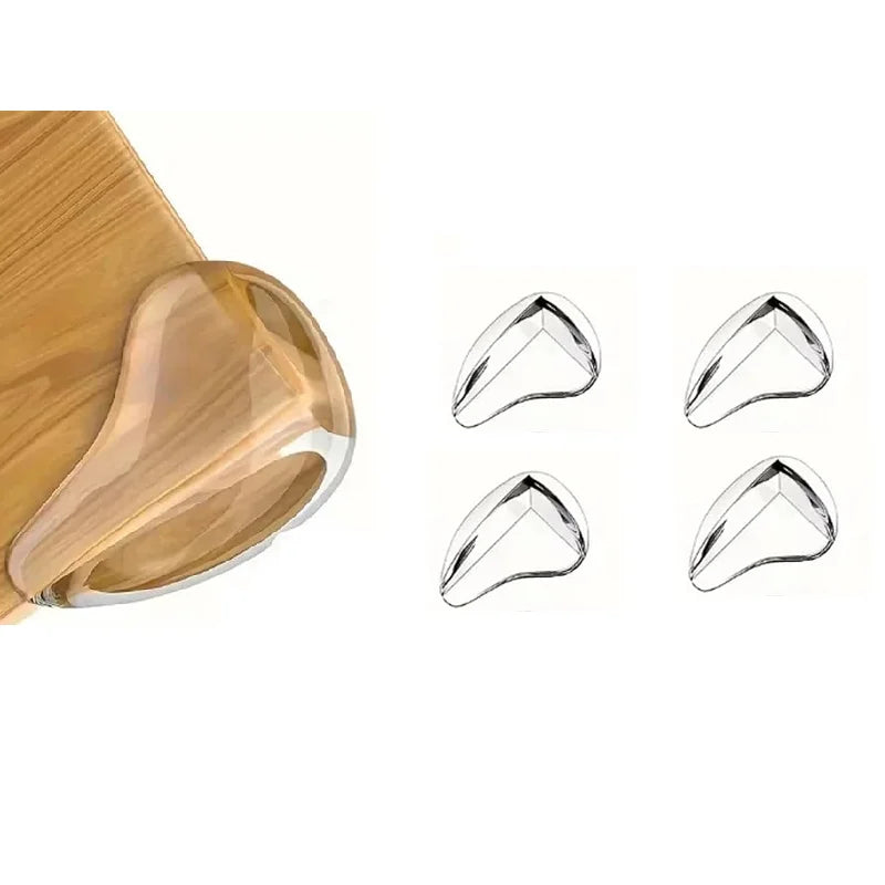 Baby Safety Corner Protectors – Soft Silicone Edge Guards for Furniture