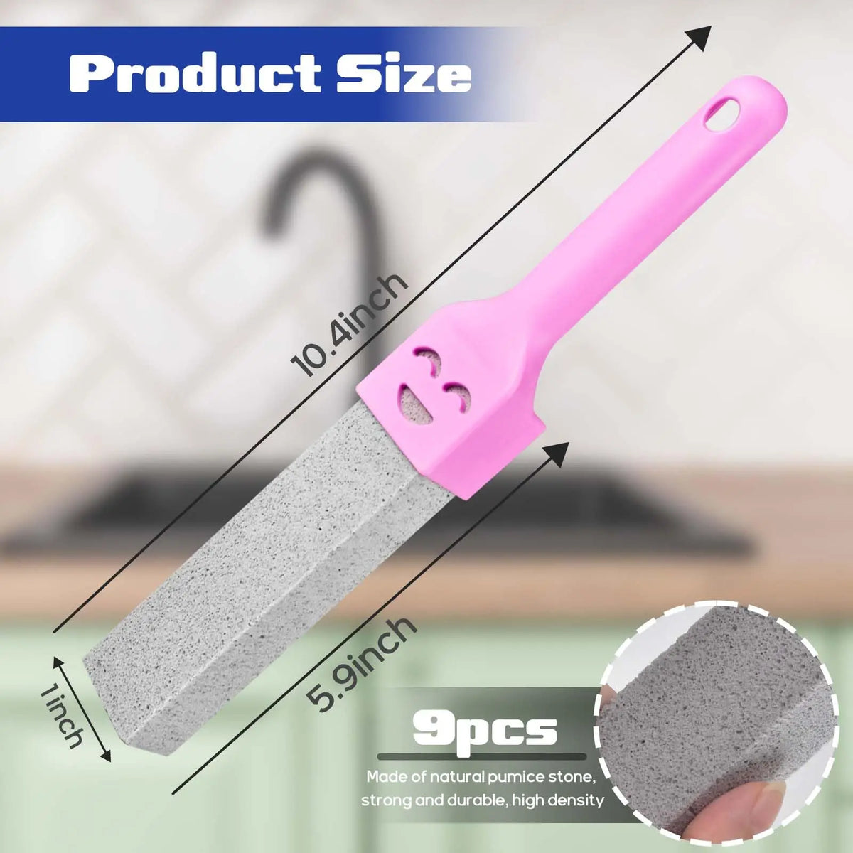 Heavy Duty Pumice Cleaning Stone Stick