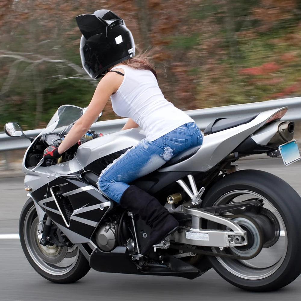 Cat Ear Full Face Motorcycle Helmet with Removable Ears