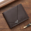 Slim Leather Money Clip Wallet for Men
