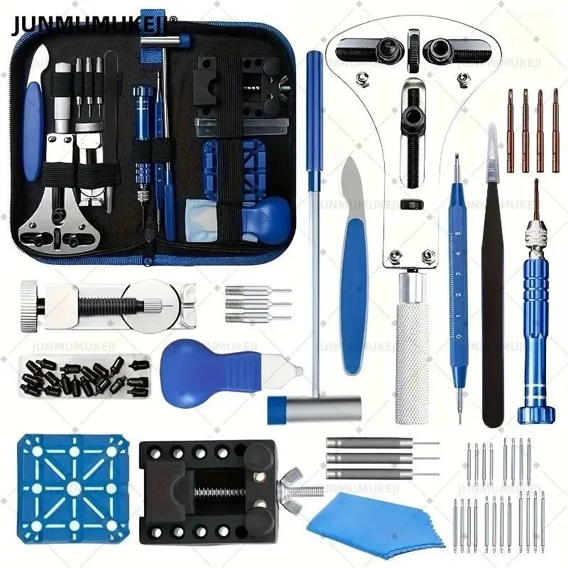 Complete Watch Repair Tool Kit with 147 Pieces