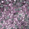 Red Glass Flatback Rhinestones - Multi-Color Glitter Round Crystals for DIY Crafts