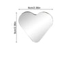 Heart-Shaped HD Wide-Angle Car Rearview Mirror (2-Pack)