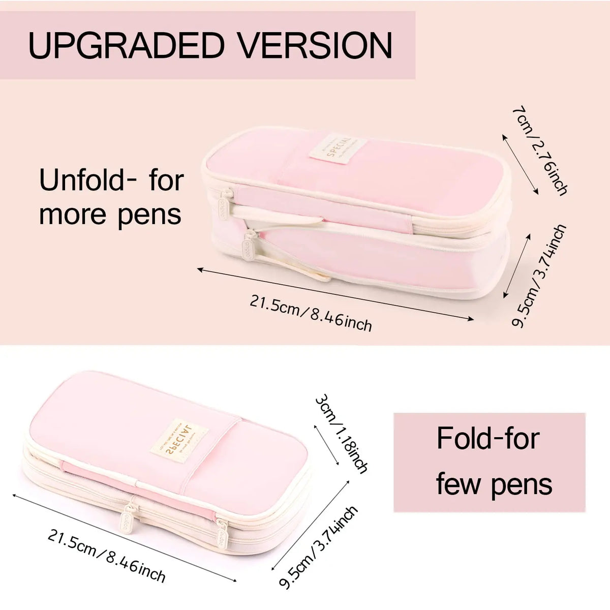 Kawaii Large-Capacity Pencil Case
