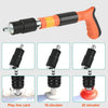 5-Speed Manual Concrete Nail Gun Kit with 110 Nails