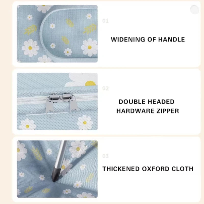 Large Foldable Blanket Storage Bags for Comforters and Bedding