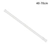 Adjustable Telescopic Curtain Rod with Spring-Loaded Ends