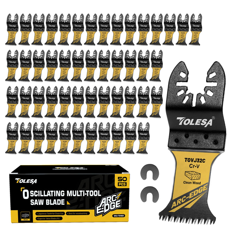 Arc Edge Oscillating Multi-Tool Blades for Wood & Plastic