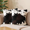 Leopard Print Throw Pillow Covers (Set of 2)
