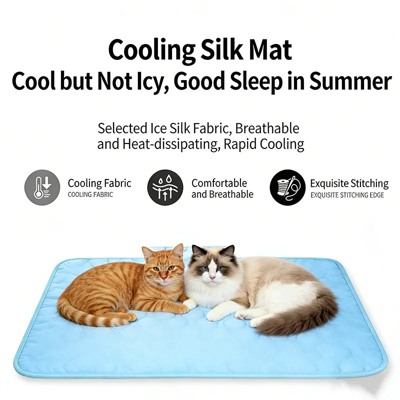 Ice Silk Pet Cooling Mat