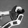 Self-Locking Adjustable Wrench with Quick-Release Mechanism