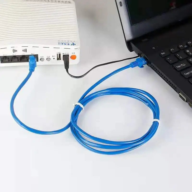 CAT5e Ethernet Cable for Reliable Home & Office Networking