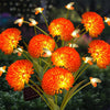 Solar-Powered Swinging Bee Garden Light