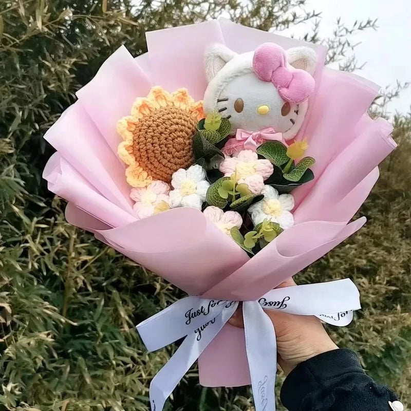 Hello Kitty Plush Rose Bouquet