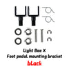 Durable Aluminum Footpegs with Pedal Bracket for Electric Dirt Bikes