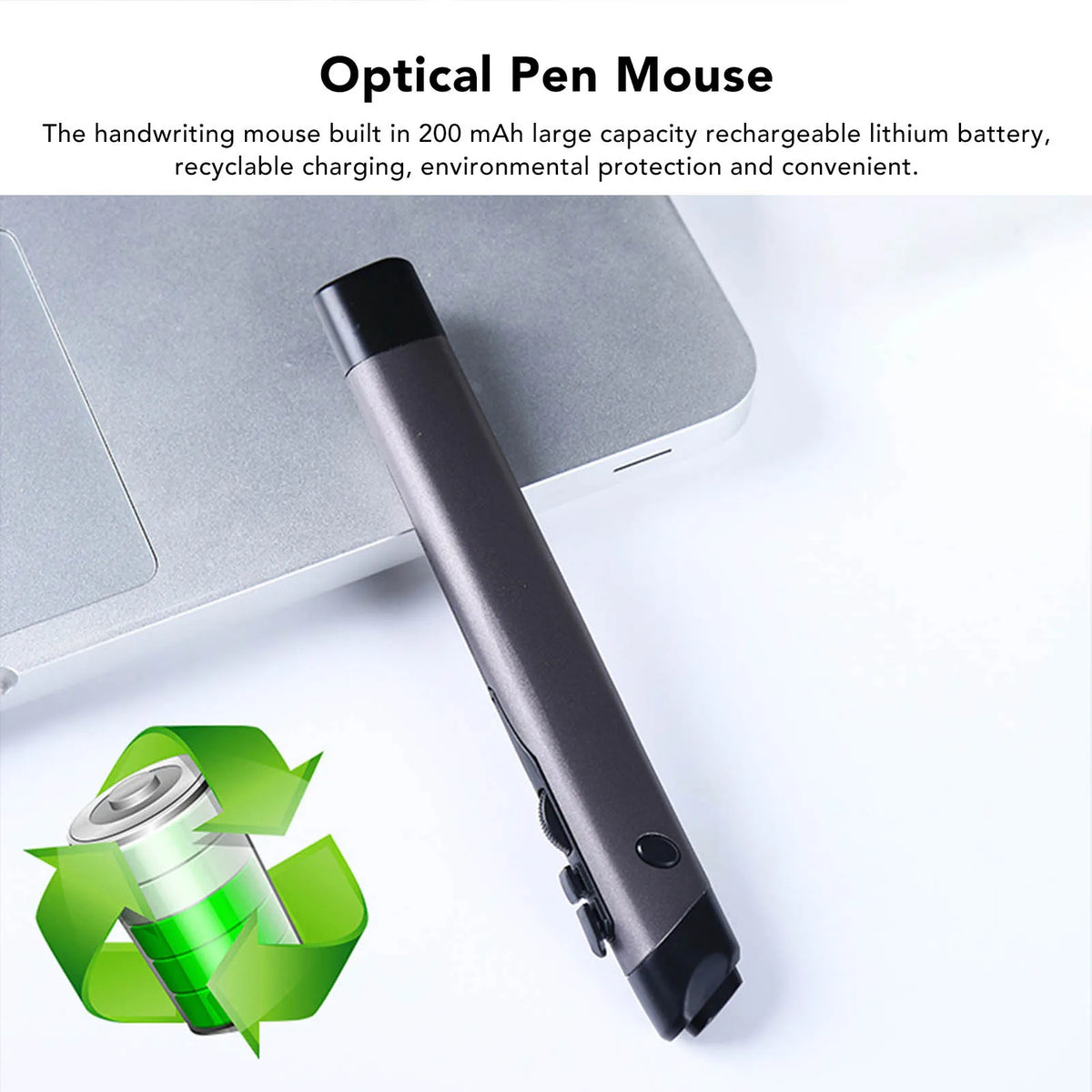 Wireless Mouse Pen Stylus for Laptop and Tablet