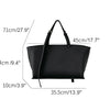 Soft PU Leather Tote Bag for Women – Spacious Everyday Carryall