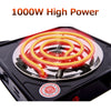 Portable Electric Hot Plate with Adjustable Temperature Control