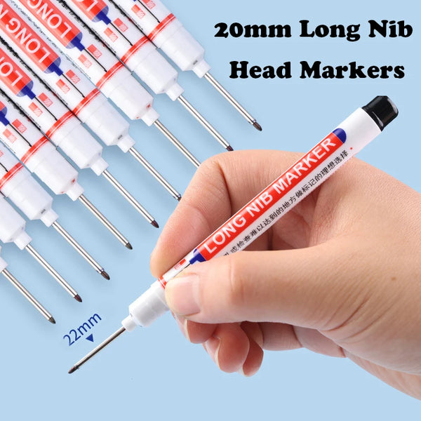 Precision Deep Hole Marker Pens (4 Pack)