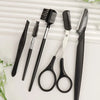 Professional Eyebrow Trimming Kit with Stainless Steel Tweezers