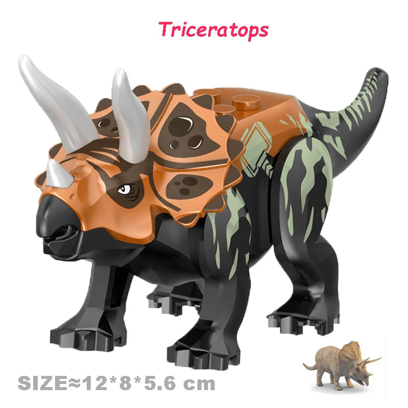 Jeu de Construction de Dinosaures Jurassiques