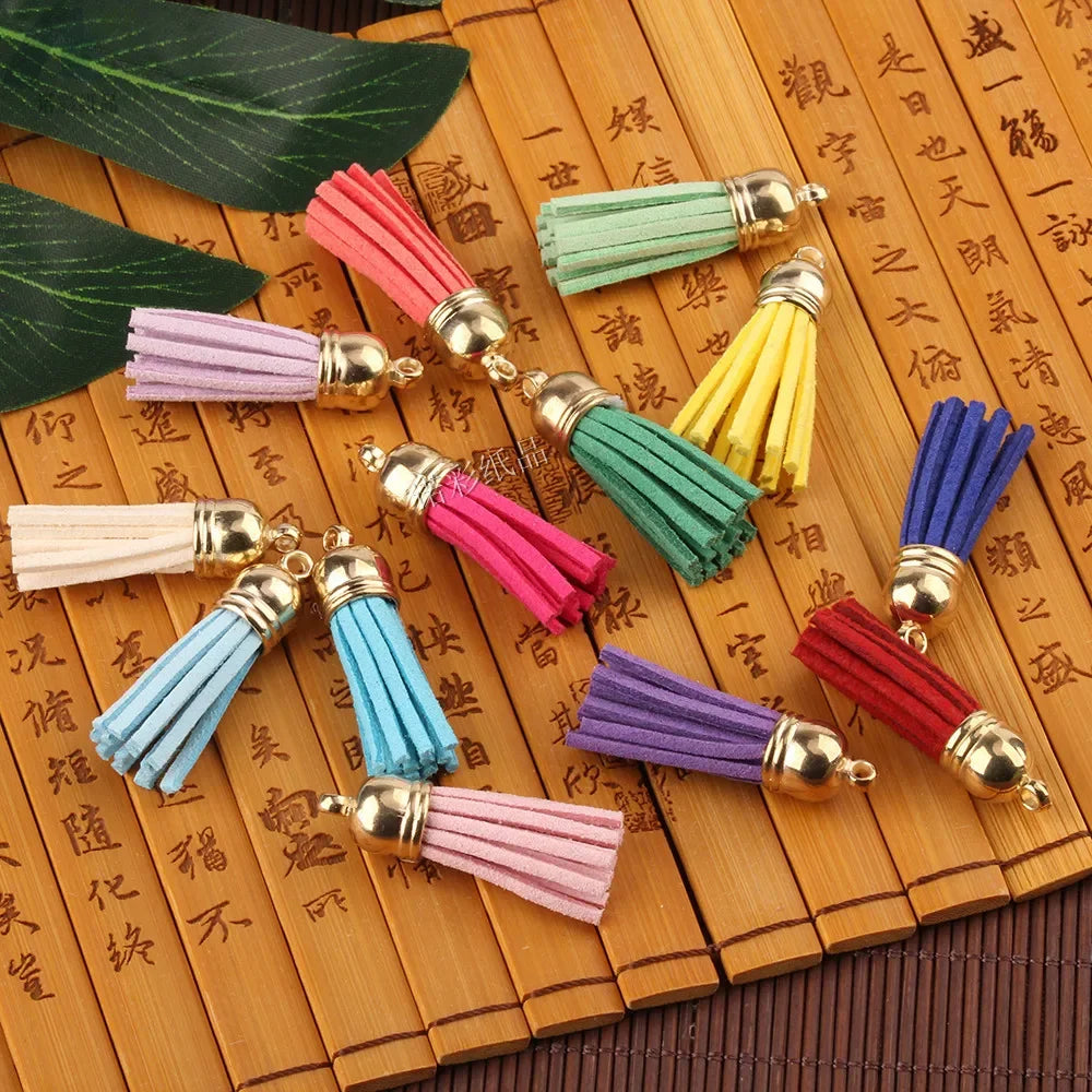 Suede Faux Leather Tassels for DIY Jewelry and Accessories