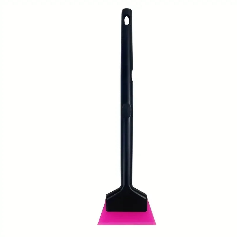 Black durable tool used for car window film installation and snow shoveling