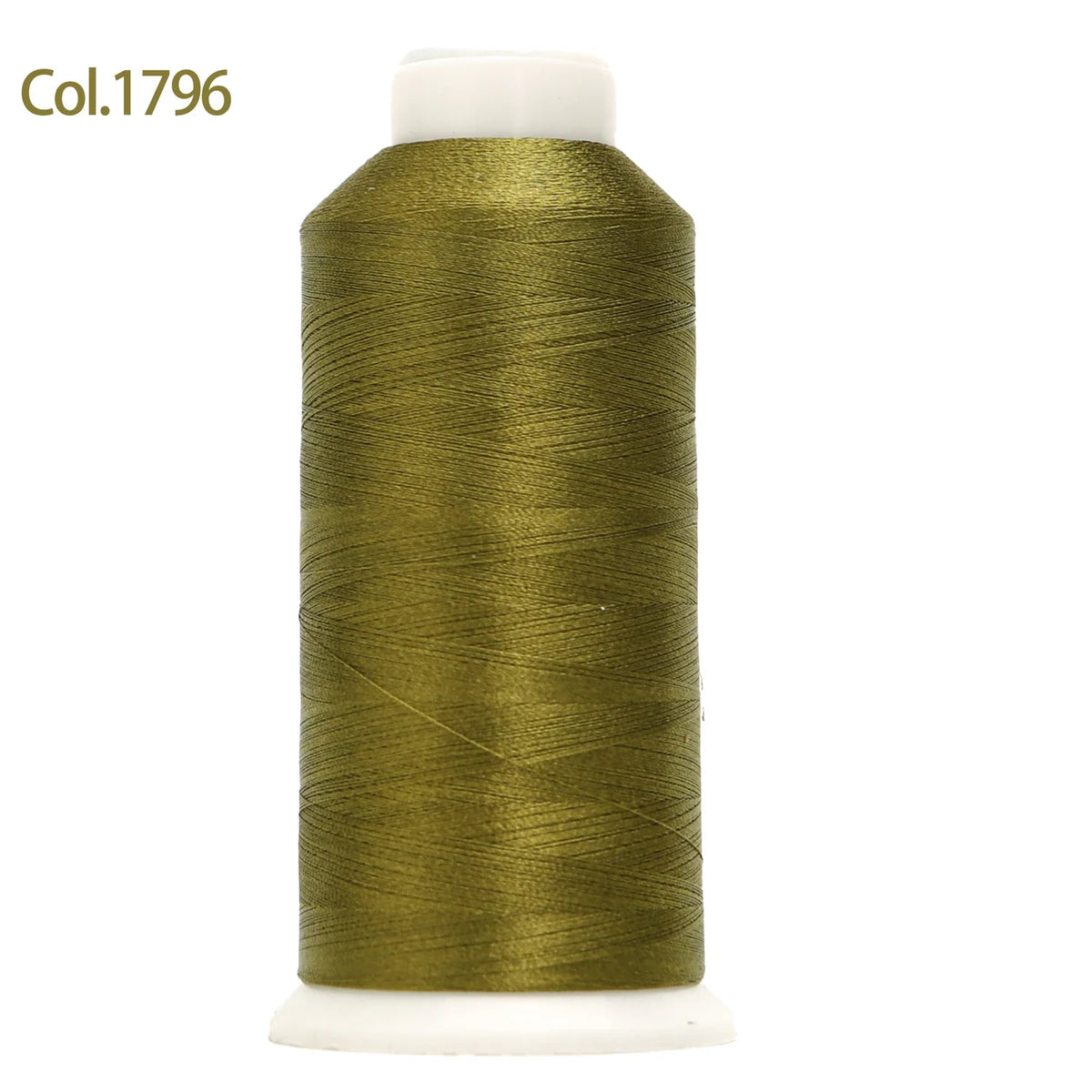 80-Color Polyester Embroidery Thread Set with Large 4000m Spools
