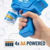 Automatic Bubble Gun for Kids – No Batteries Needed
