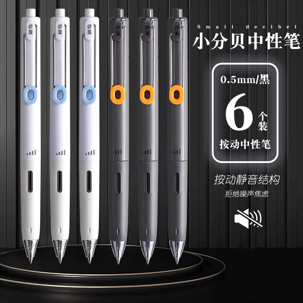 Sanfte, leise Push-Gel-Stift