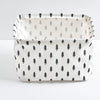 Foldable Canvas Storage Basket with Handles