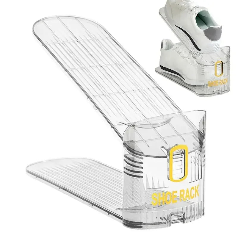 Adjustable Foldable Shoe Organizer Rack