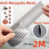 Roll of anti-mosquito mesh repair tape used to patch holes in window screens