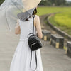 Mini Waterproof PU Backpack for Women