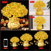 Golden Citrine Crystal Money Tree – Feng Shui Wealth Charm