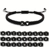 Personalized Alphabet Heart Bracelet